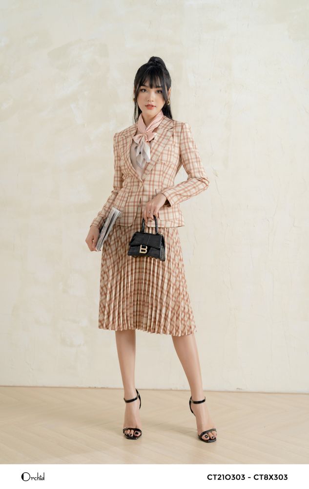 CT21O303- Áo khoác twill silk