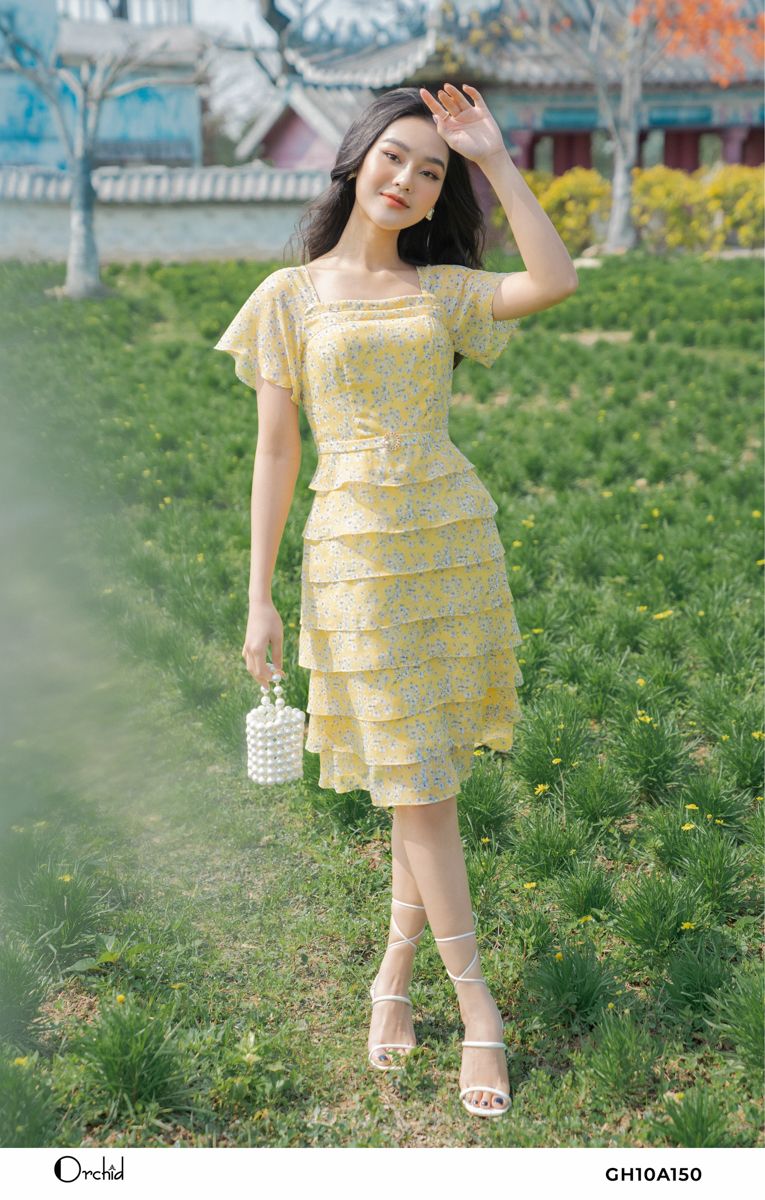 200+ Mẫu váy đầm voan đẹp nhất phong cách Hàn Quốc - ALONGWALKER