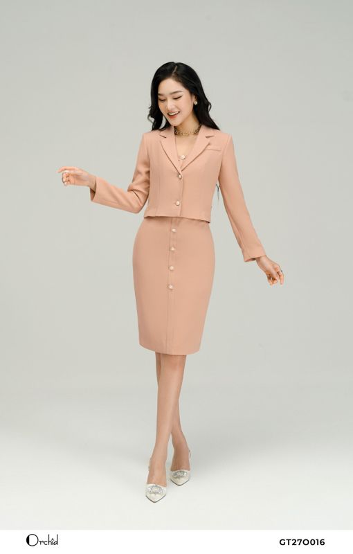 GT27O016 - Bộ twill silk