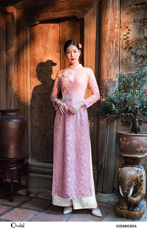 Ao dai outlet ren