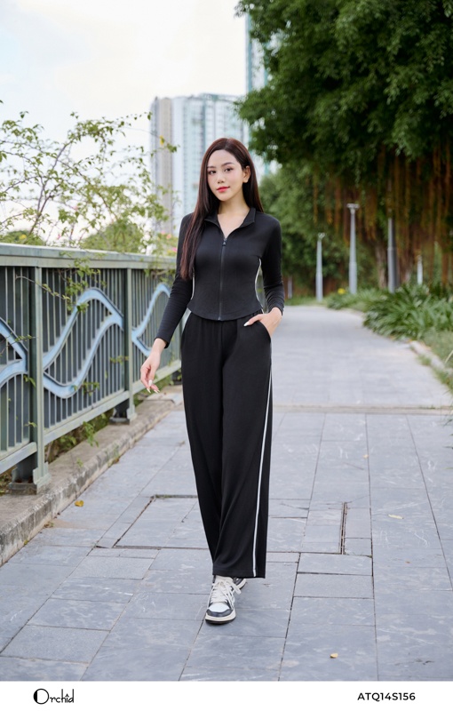 ATQ14S156- Bộ cotton len tăm