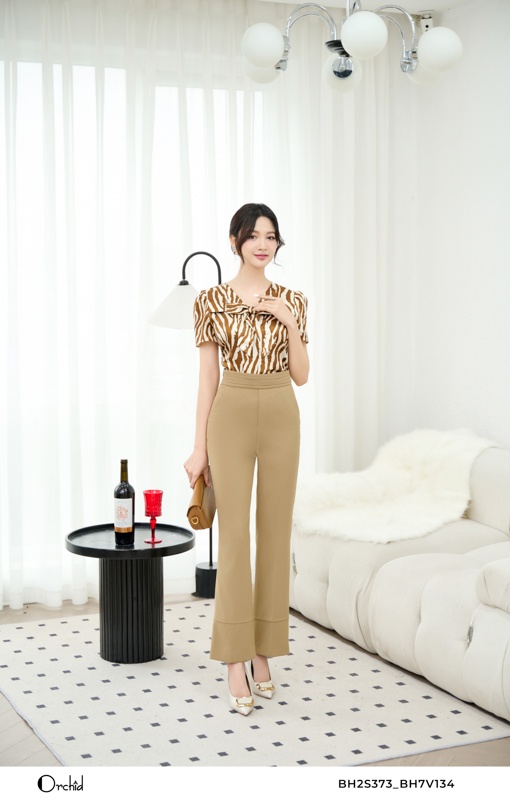 BH7V134- Quần twill silk