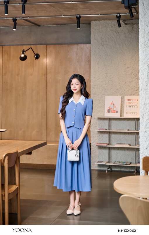 BH10A241- Đầm twill sillk