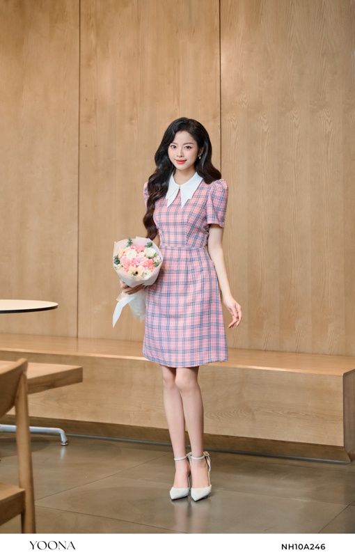 BH10A241- Đầm twill sillk