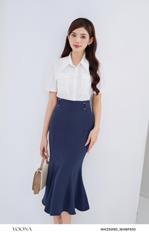 BHN1B304- Áo cotton họa tiết