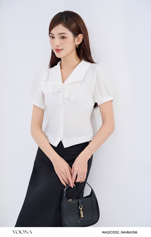 BHN10B369- Đầm thô kẻ