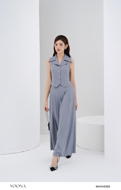 BH2S170- Áo tơ hoa hồng kim tuyến
