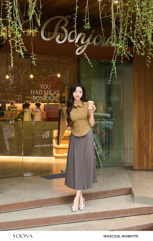 BHN9X671- Đầm cottong