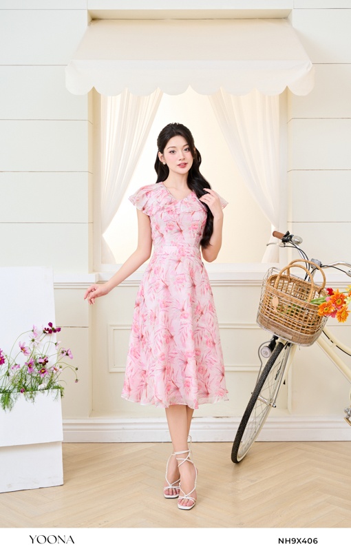 BH1S801- Áo lụa nhăn hàn