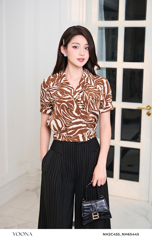 BH17S143-  Bộ jumpsuit ruby chéo