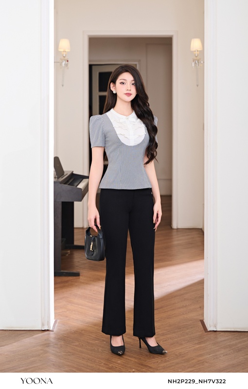 BH1S801- Áo lụa nhăn hàn