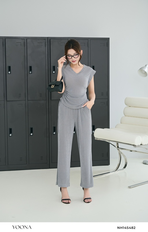 BH9X021- Đầm Mango dập ly