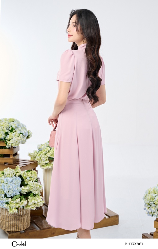 BH13X861- Bộ chiffon chéo