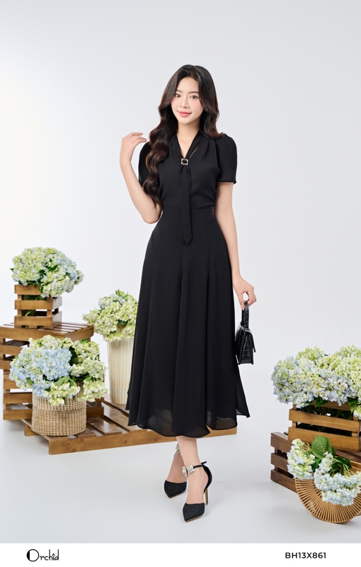 BH13X861- Bộ chiffon chéo