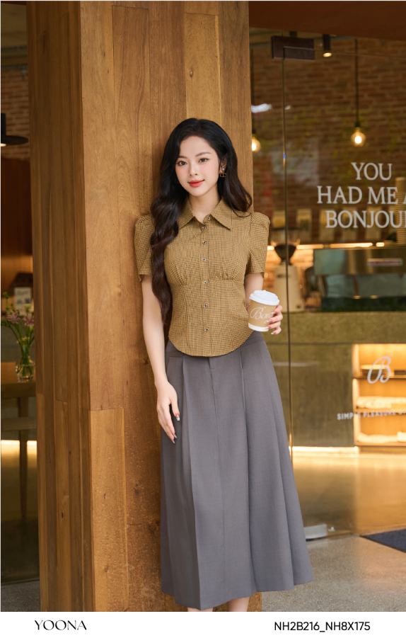 BHN9X671- Đầm cottong