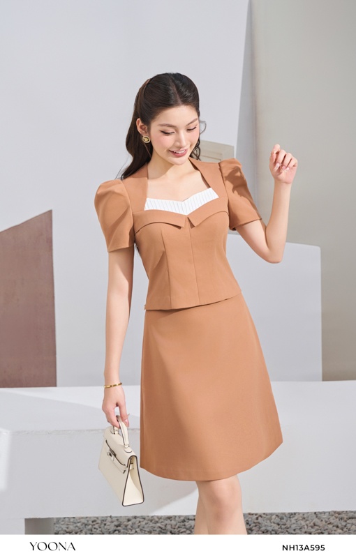 BH10A427- Đầm kate silk