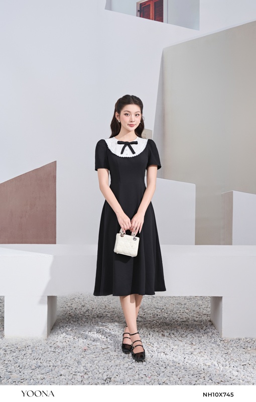 BH2S418- Áo lụa ngọc trai