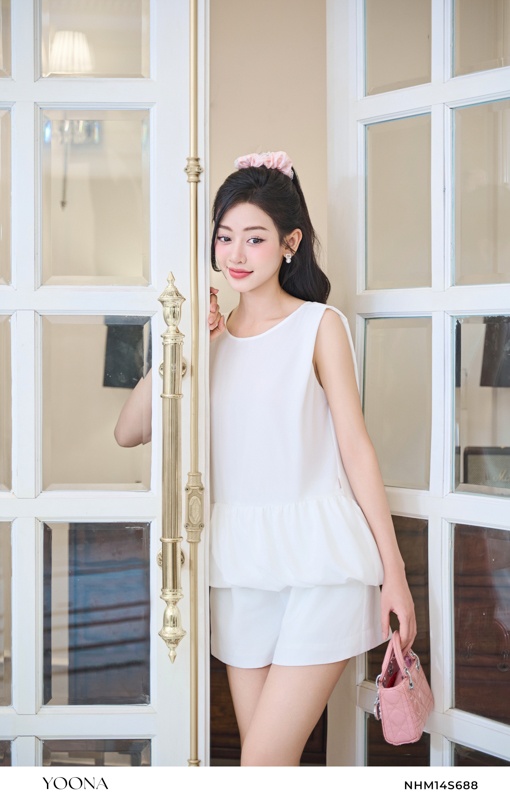 BH10X137- Đầm tơ ý