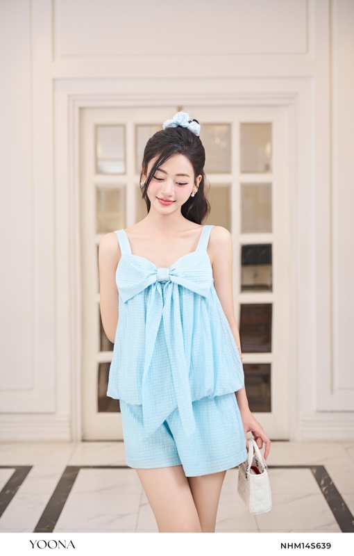 BH10A475- Đầm manggo họa tiết