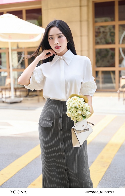 BH10X155- Đầm tơ kim tuyến chấm bi