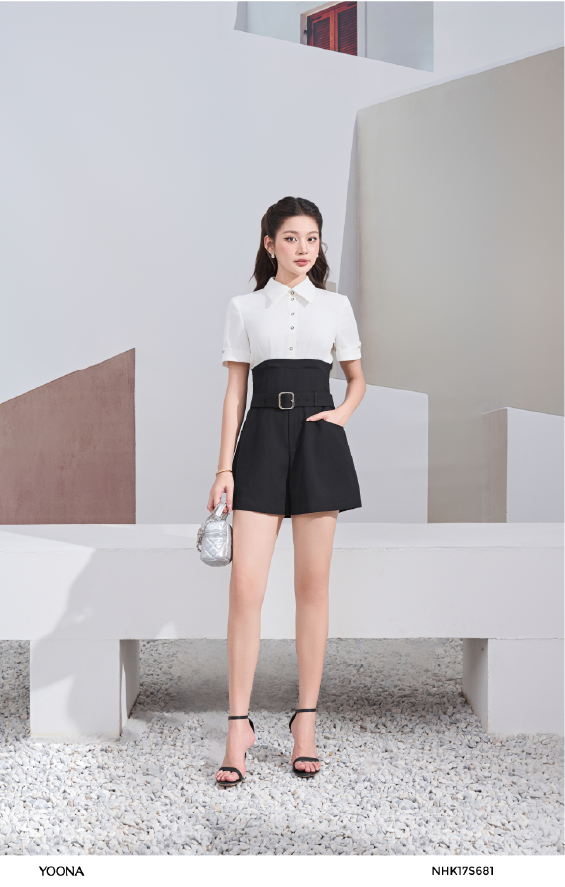 BH10X337- Đầm tơ ánh họa tiết