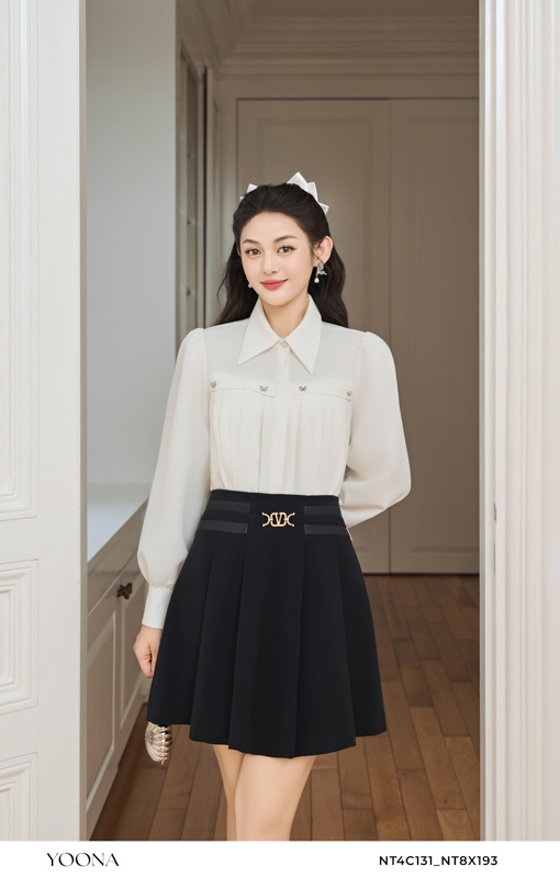 BH10B666- Đầm sạn hàn đỏ