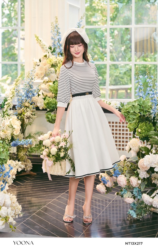 BHNG2C959- Aó cotton han - S - Hồng