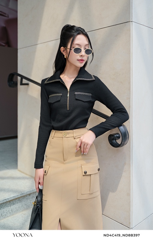 BH10X743- Đầm kate silk