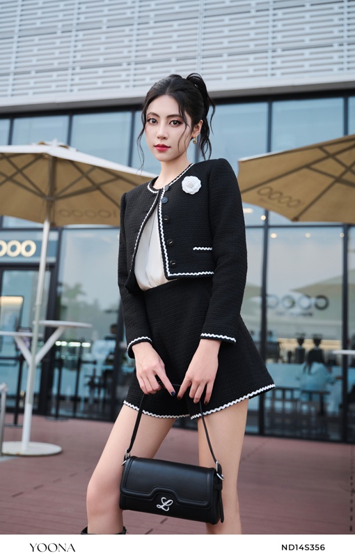 BHJ14S725 - Sét bộ jean - M - Đen