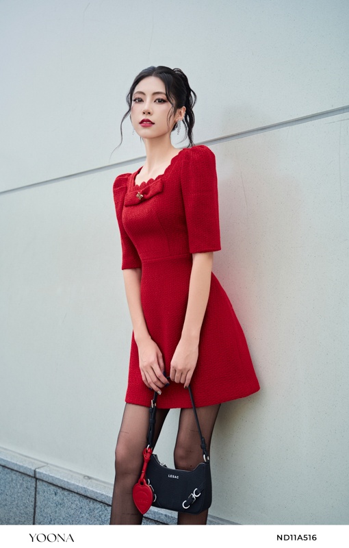 BH7B013- Quần kate silk - L - Xanh