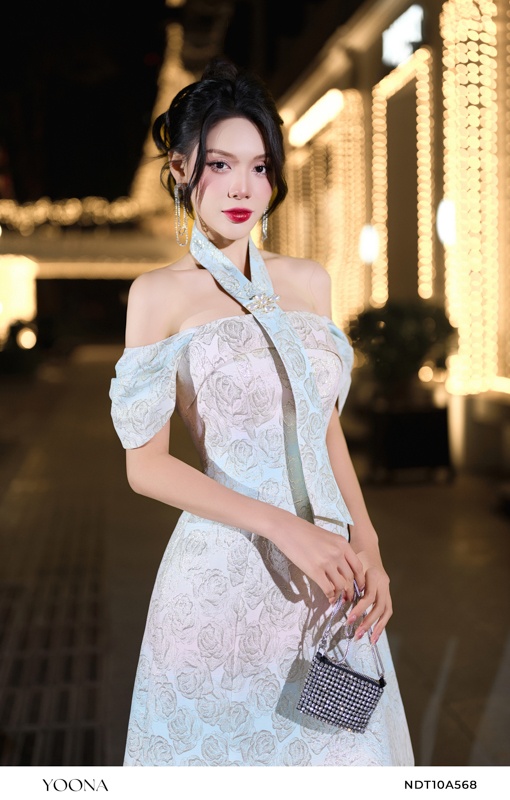 BT13B052- Sét bộ twill silk kẻ