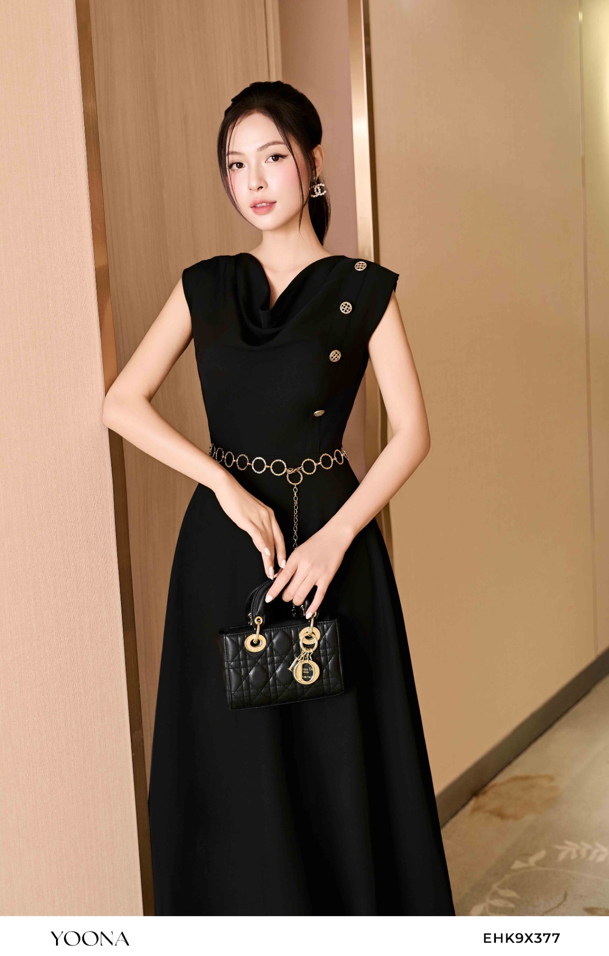 BD12B553 - Đầm len tăm