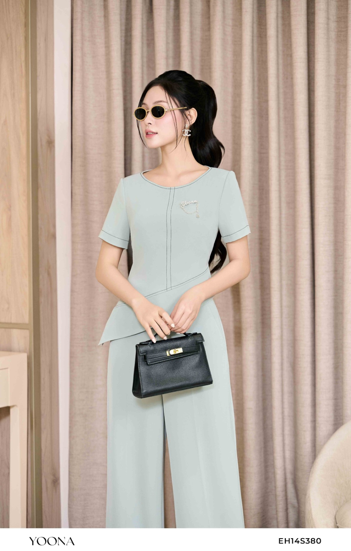 BD14S433- Sét bộ dạ tweed