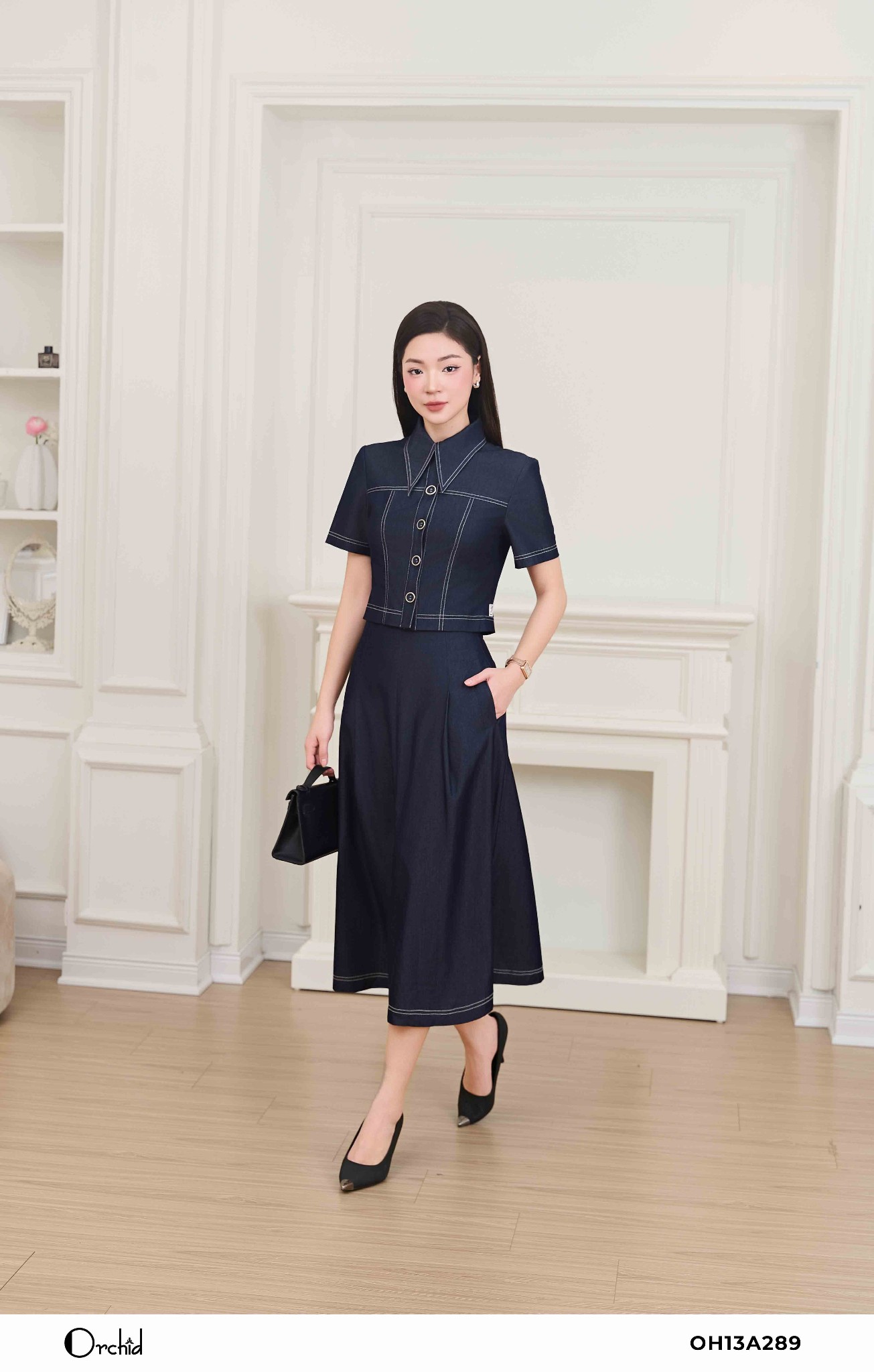 OH13A289 - Sét bộ denim