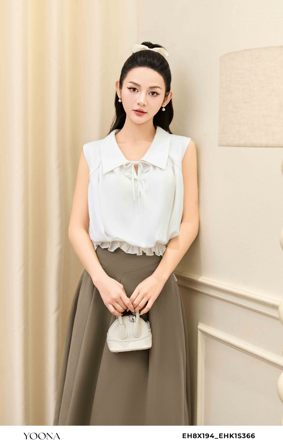 BD11A672- Đầm tweed