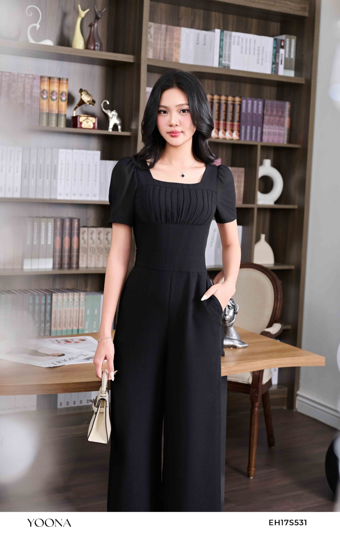 BD21B584 - Áo măng tô lông