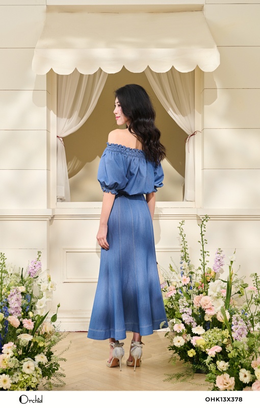 OHK13X378- Sét bộ denim