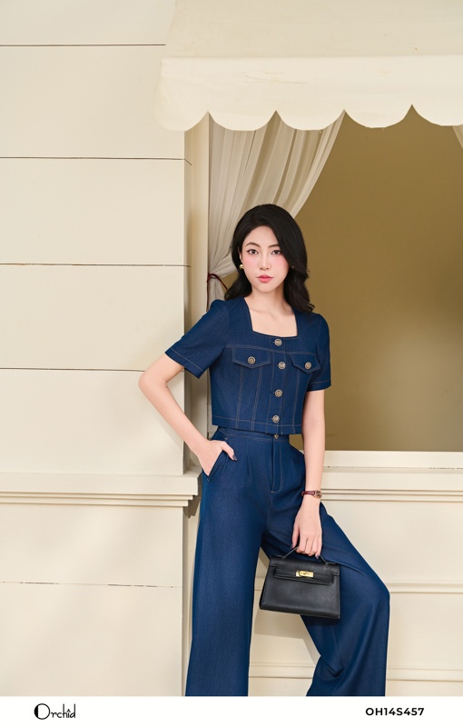 OH14S457 - Sét bộ denim