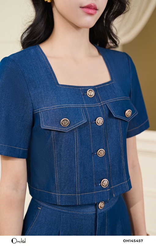 OH14S457 - Sét bộ denim