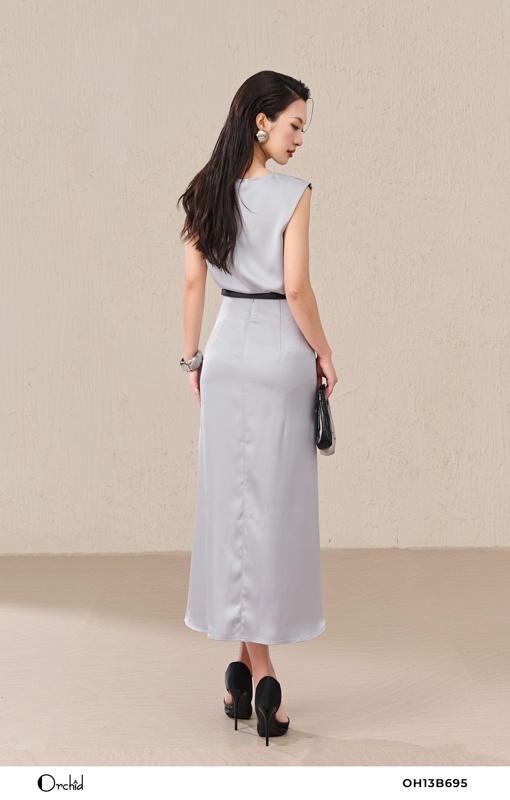 OH13B695 - Sét bộ lụa queen