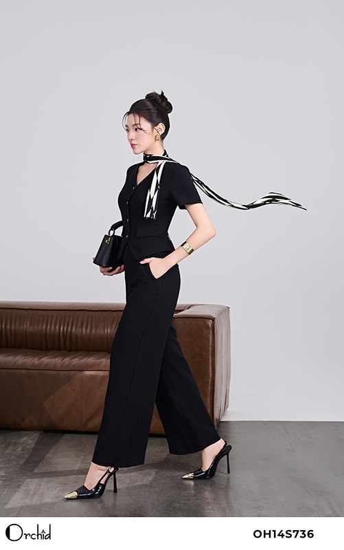 OH14S736 - Sét bộ twill silk gân