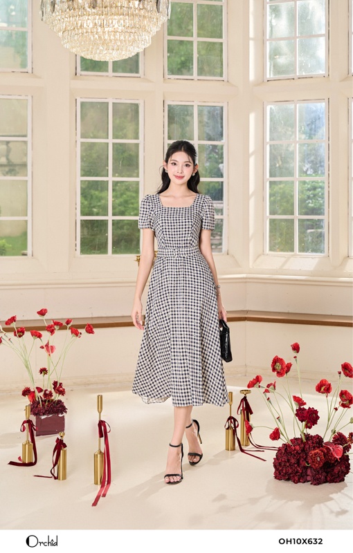 OH10X632 - Đầm đũi chéo