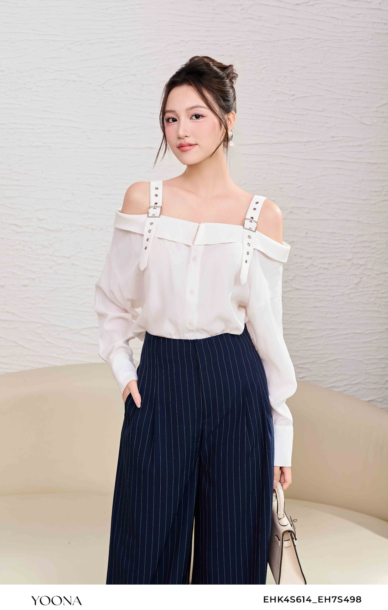 BD13A422 - Sét bộ dạ tweed