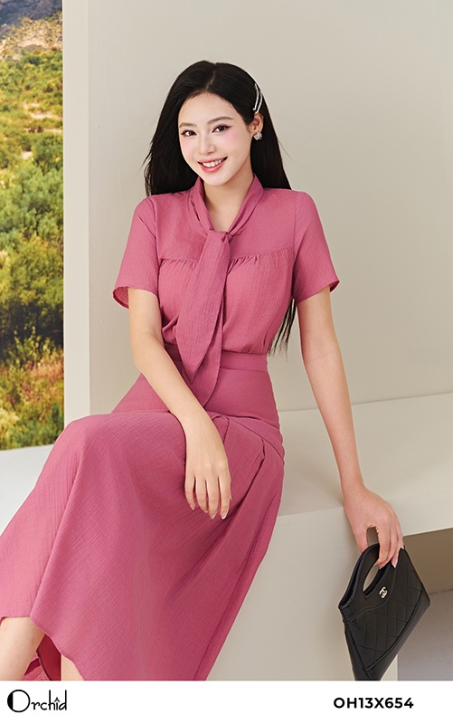 OH13X654 - Sét bộ tơ tằm vân