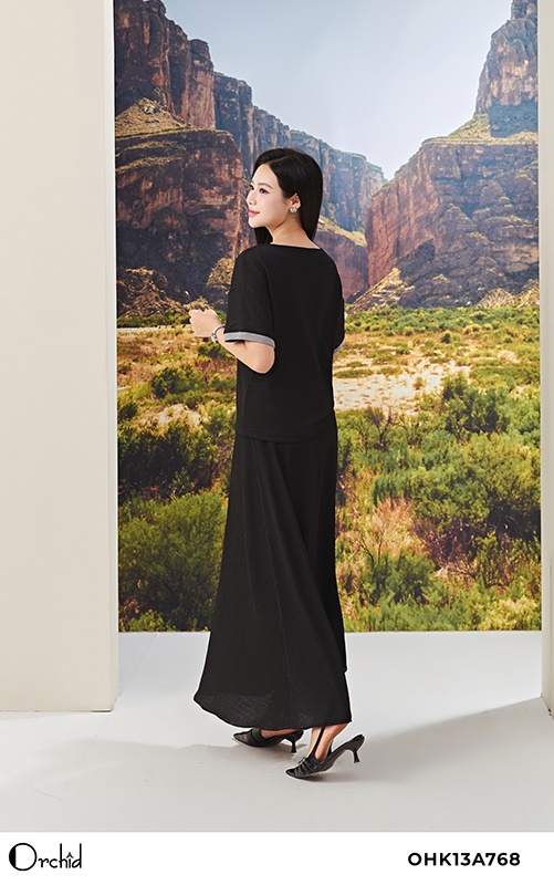 OHK13A768 - Sét bộ cotton gân sóng