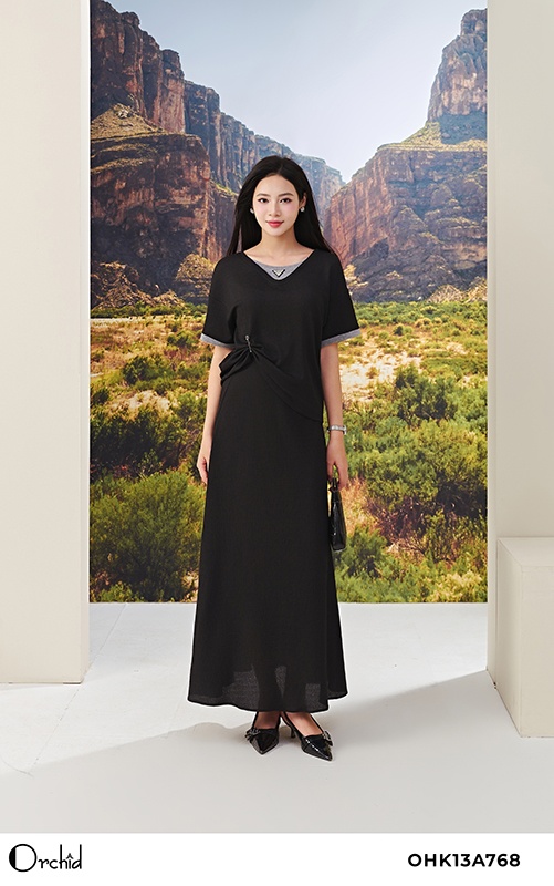 OHK13A768 - Sét bộ cotton gân sóng