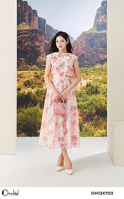 OH13X703 - Sét bộ tơ hoa lan