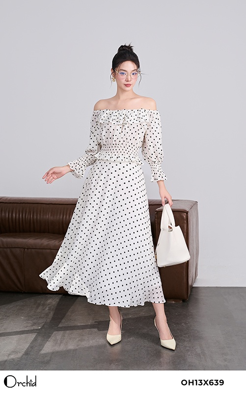 OH13X639 - Sét bộ tơ chấm bi