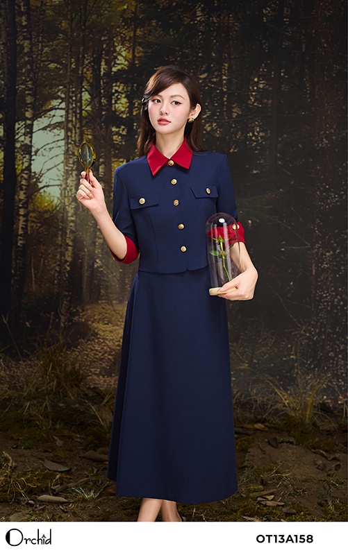 OT13A158 - Sét bộ twill silk