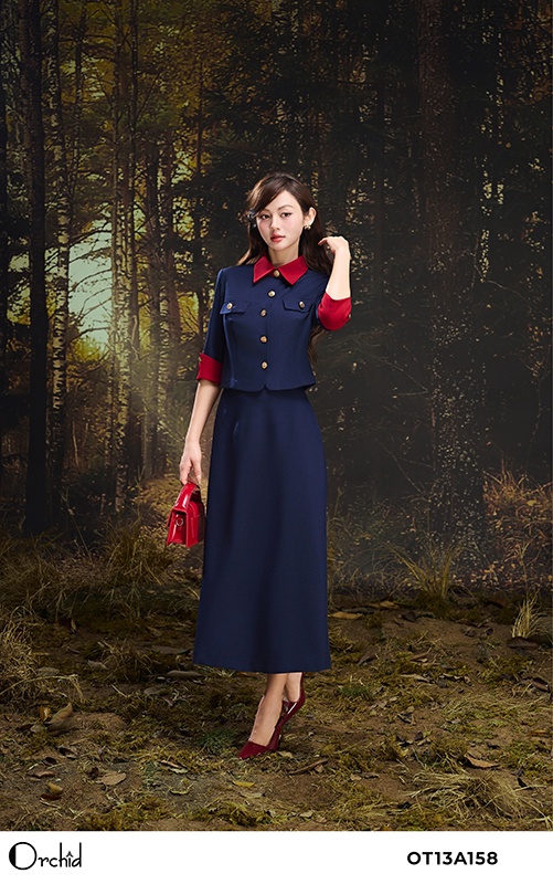 OT13A158 - Sét bộ twill silk